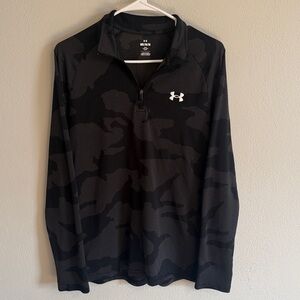 Under Armour Camo Athleasure Lightweight Quarter Zip